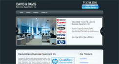 Desktop Screenshot of davisdavis.com